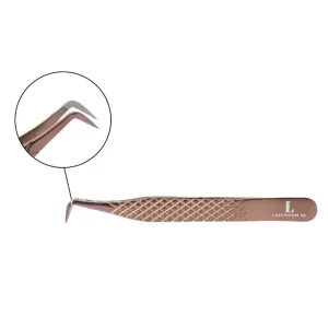 Booth diamond tweezer rose